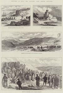 Skizzen auf Skye, die Agitation der Crofters