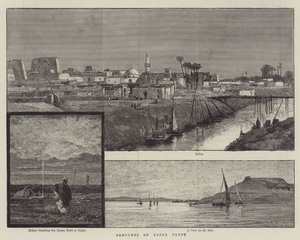 Skizzen von Oberägypten (Stich) von English School