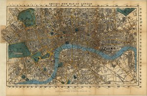 Smiths neue Karte von London