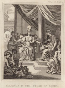 Salomo und die Königin von Saba von English School