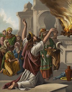 Salomos Gebet bei der Einweihung des Tempels von English School