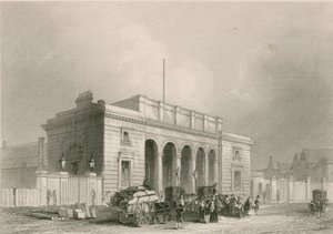 Bahnhof der South Western Railway von English School