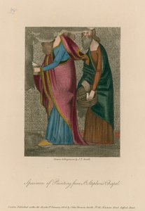 Malereien aus der St. Stephens Kapelle von English School