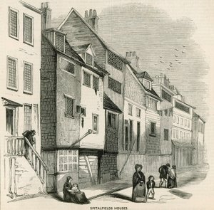 Spitalfields Häuser von English School