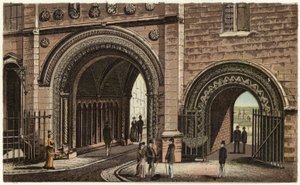St. Augustinus Tor, normannischer Torbogen von English School