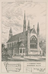 St Cuthberts Kirche, Kensington von English School