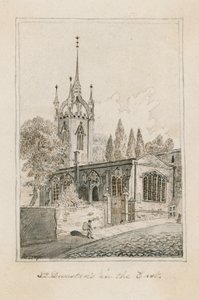 St. Dunstan im Osten, London von English School