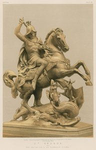 St. Georg von Chevalier A de Fernkorn, Wien von English School