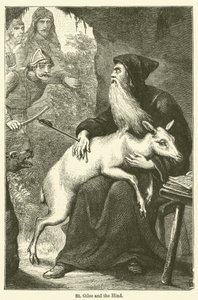 St. Giles und die Hirschkuh