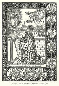 St. Louis, aus dem Opus Regale von Vivaldus, Sa uzzo von English School
