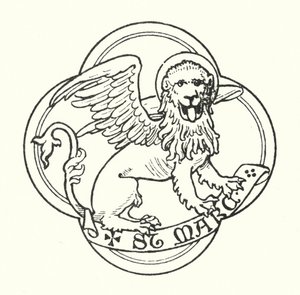 St. Markus (Gravur) von English School