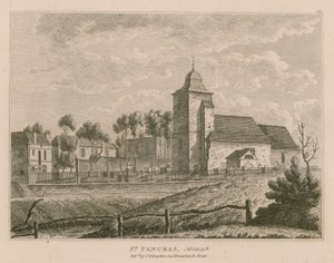 St. Pancras Kirche, London, Middlesex von English School