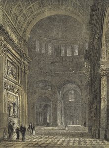 St. Pauls Kathedrale, Inneres der Kuppel, Blick zum nördlichen Querschiff von English School