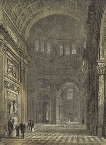 St. Pauls Kathedrale, Inneres der Kuppel, Blick zum nördlichen Querschiff von English School