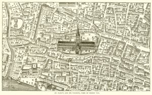 St. Pauls und seine Umgebung, Zeit von Heinrich VIII von English School