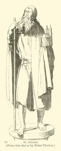 St. Sebald, nach der Statue von Peter Vischer von English School