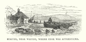 Staiths, in der Nähe von Whitby, wo Cook in die Lehre ging von English School