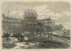 Zustand des Gebäudes für den Palast im Alexandra Park von English School