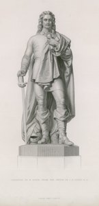 Statue von John Hampden von English School