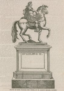 Statue von König Wilhelm III. auf dem St. James