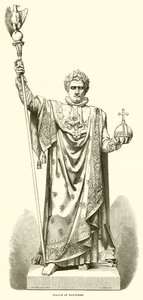 Statue von Napoleon von English School