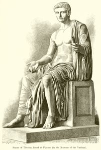 Statue von Tiberius, gefunden in Piperno