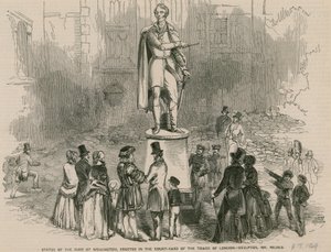 Statue des Duke of Wellington, im Innenhof des Tower of London errichtet von English School