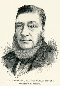 Stephanus Johannes Paulus Kruger (1825-1904) Illustration für The Graphic von English School