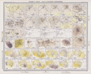 Sturm und Winde, Asien und Südliche Hemisphäre von English School