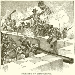 Sturm auf Chapultepec von English School