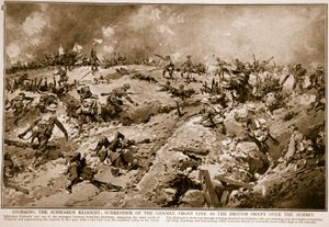 Sturm auf das Schwaben-Reduit: Kapitulation der deutschen Frontlinie, als die Briten den Gipfel überquerten, 1914-19 von English School