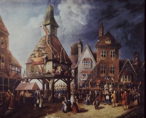 Stratford-on-Avon, Shakespeare-Jubiläum 1769 am High Cross