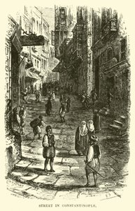 Straße in Konstantinopel von English School