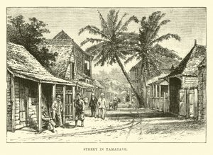 Straße in Tamatave von English School