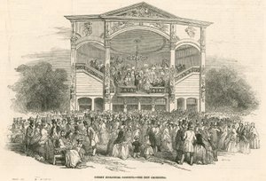 Surrey Zoologische Gärten, Kennington, London: das neue Orchester von English School