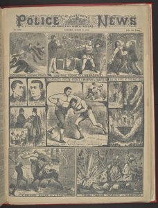"Schreckliche Feuerwerksexplosion in Wandsworth", Illustrated Police News