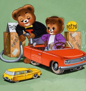 Teddybär (mit versteckten Objekten)