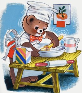 Teddybär (mit versteckten Objekten) von English School