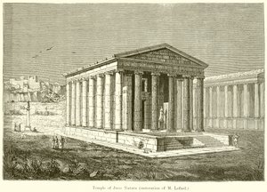 Tempel der Juno Matuta von English School