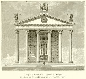 Tempel von Rom und Augustus in Ancyra von English School