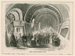 Thames-Tunnel - Jubiläumsfeiern von English School