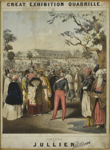 Die 1851 Union Polka. Respektvoll gewidmet dem mechanischen Genie aller Nationen von J.G. Jones, Meister der Band 16th Queens Lancers, 1851 von English School