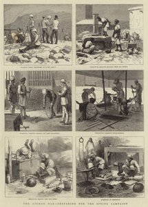 Der Afghanische Krieg, Vorbereitung auf die Frühjahrskampagne von English School