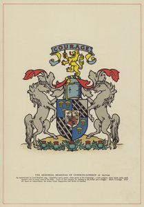 Die Wappen von Cumming-Gordon von Altyre