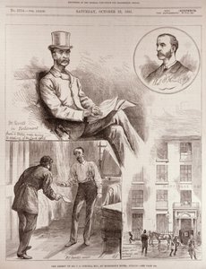 Die Verhaftung von Mr. C.S. Parnell, MP, im Morrison