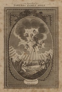 Die Himmelfahrt, Apostelgeschichte, Kapitel 1, Vers 9 von English School