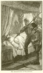 Die Ermordung von Wallenstein von English School