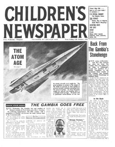 Das Atomzeitalter, Titelseite der 