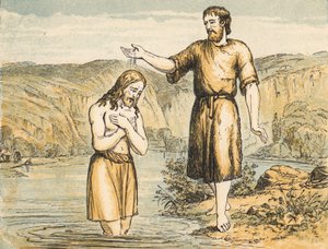 Die Taufe Jesu von English School