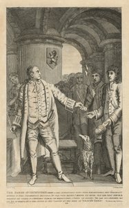 Der Baron von Courtstown gab diese empörte Antwort an den Gesandten von Herzog Schomberg von English School
